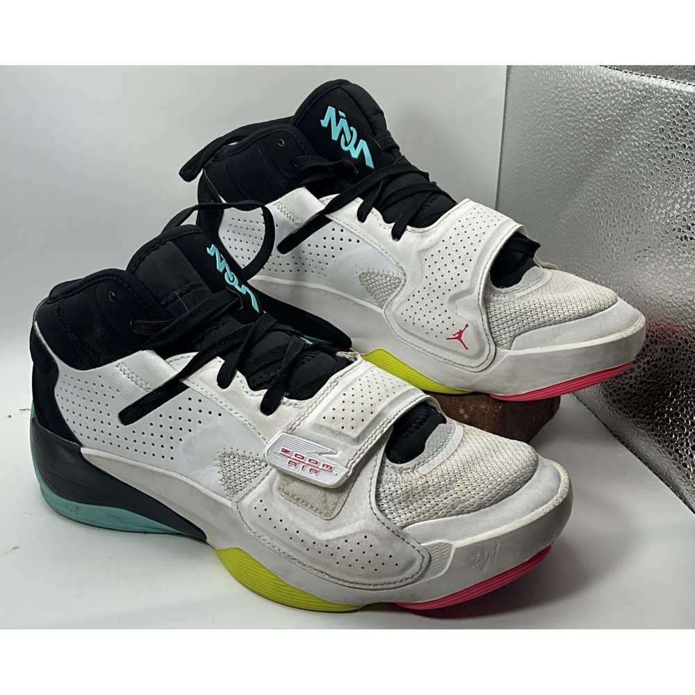 Nike Jordan Zion 2 Dynamic Turquoise Athletic Sneakers‎ Men's Size 8